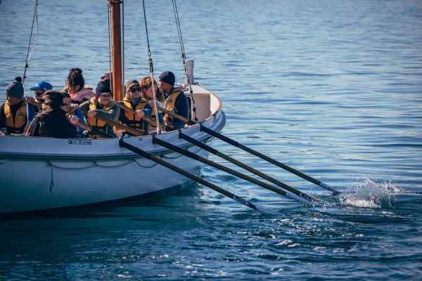 Outward Bound rowing